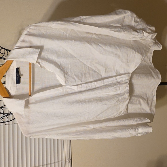 RACHEL Rachel Roy Tops - RACHEL Rachel Roy White Blouse Womens XL (Jacqueline # 11)